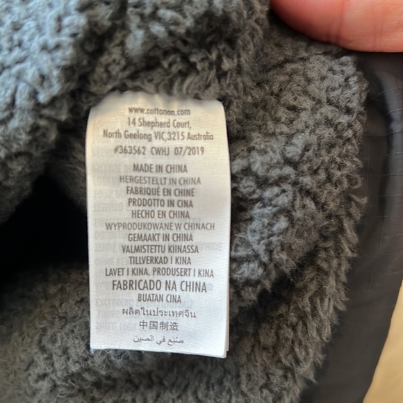 Cotton On Men’s lightweight coat size small, vintage style, worn once - Picture 4 of 5